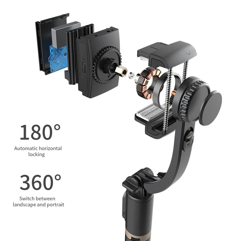 Bluetooth Rotating Gimbal with Tripod