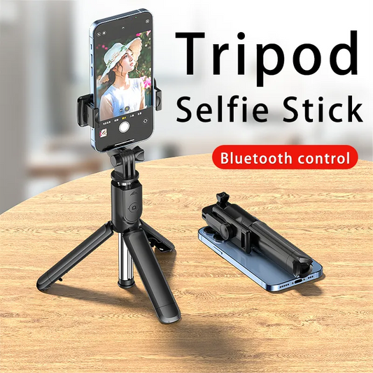 Bluetooth Tripod Selfie Stick