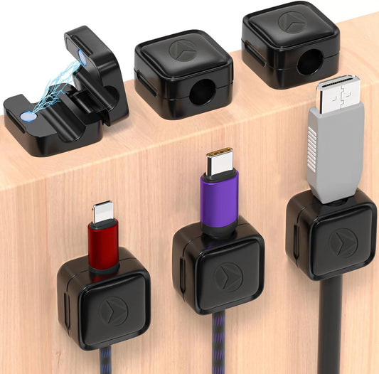 Magnetic Cable Clip Organizers