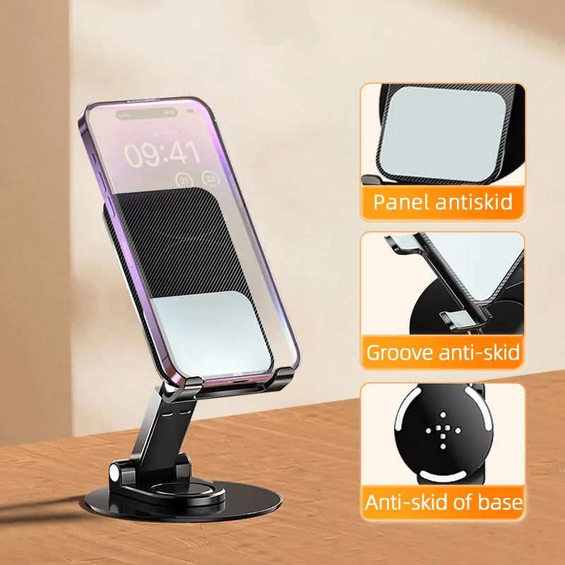 360 Degree Rotating Desktop Phone Holder