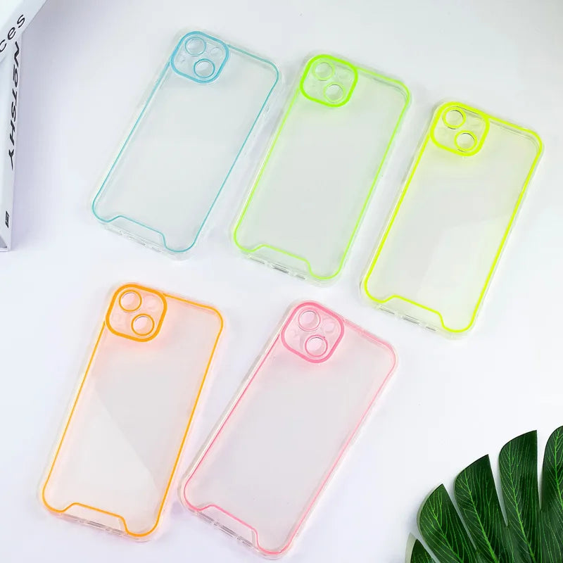 Luminous Clear Phone Case for iPhone 11 12 13 14 Pro Max X XR XS