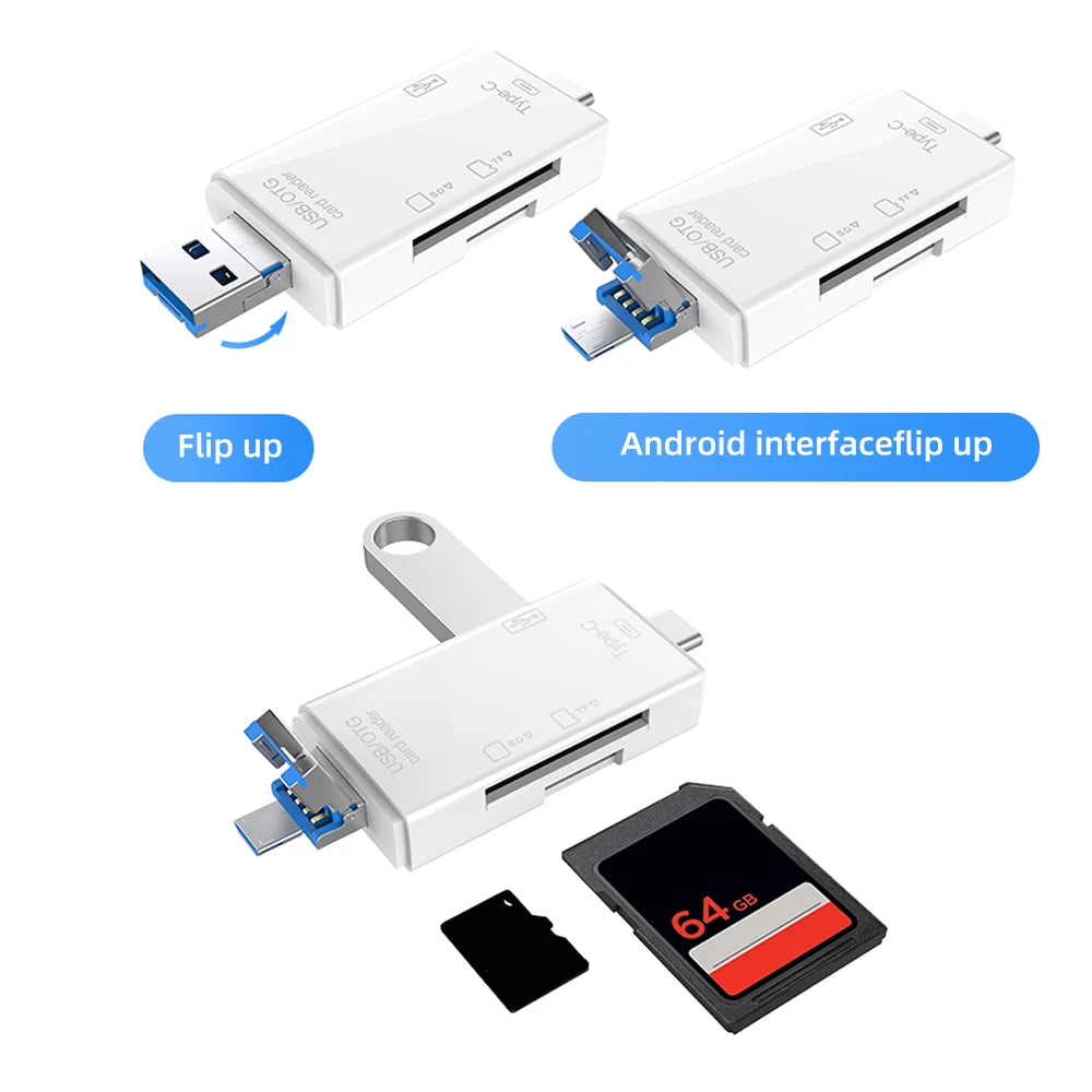 6 IN 1 Card Reader