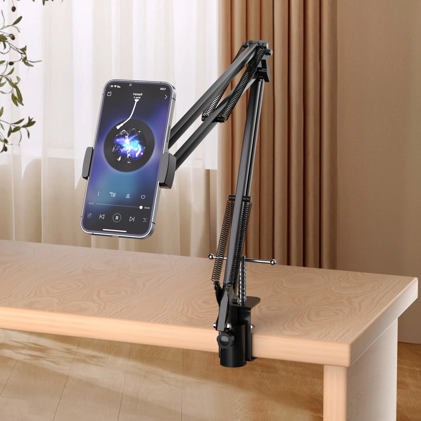 360° Flexible Retractable Cell Phone Stand