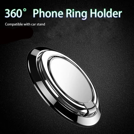 Metal 360 Degree Rotating Finger Ring Phone Kickstand