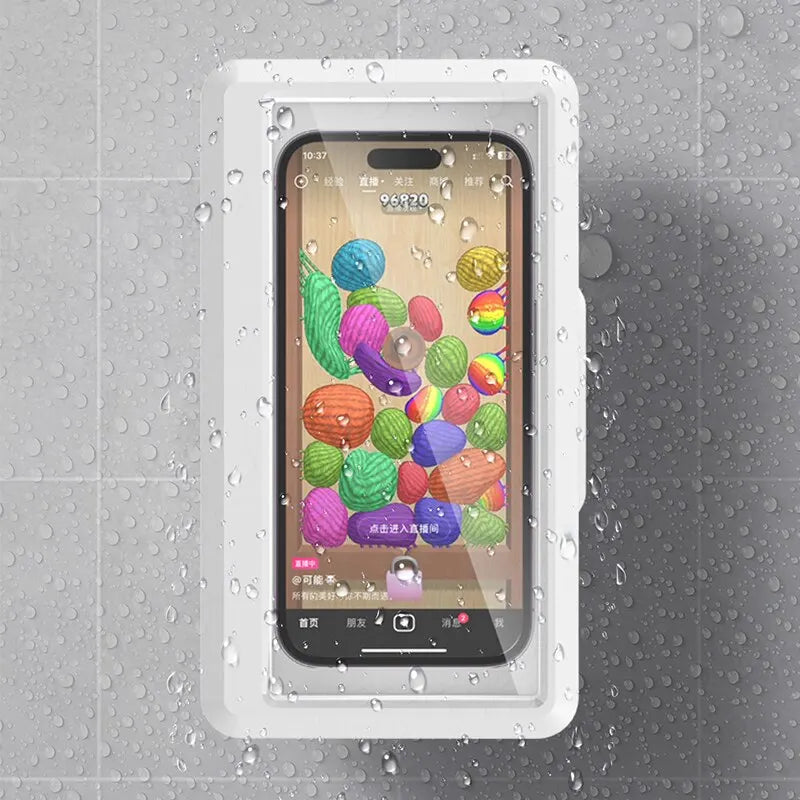 Bathroom Wall Mounted Waterproof Phone Holder