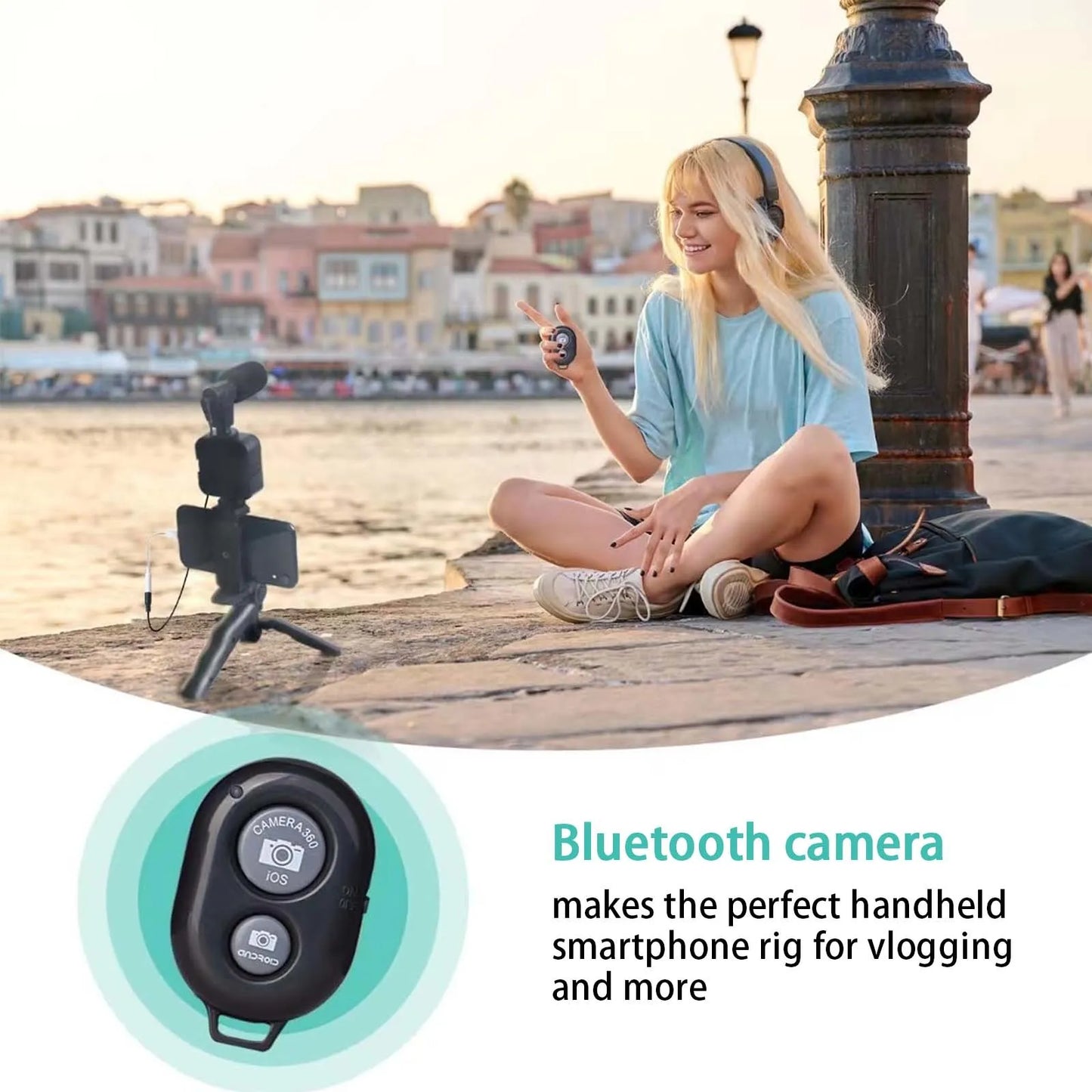 Smartphone Vlogging Kit for iPhone Android