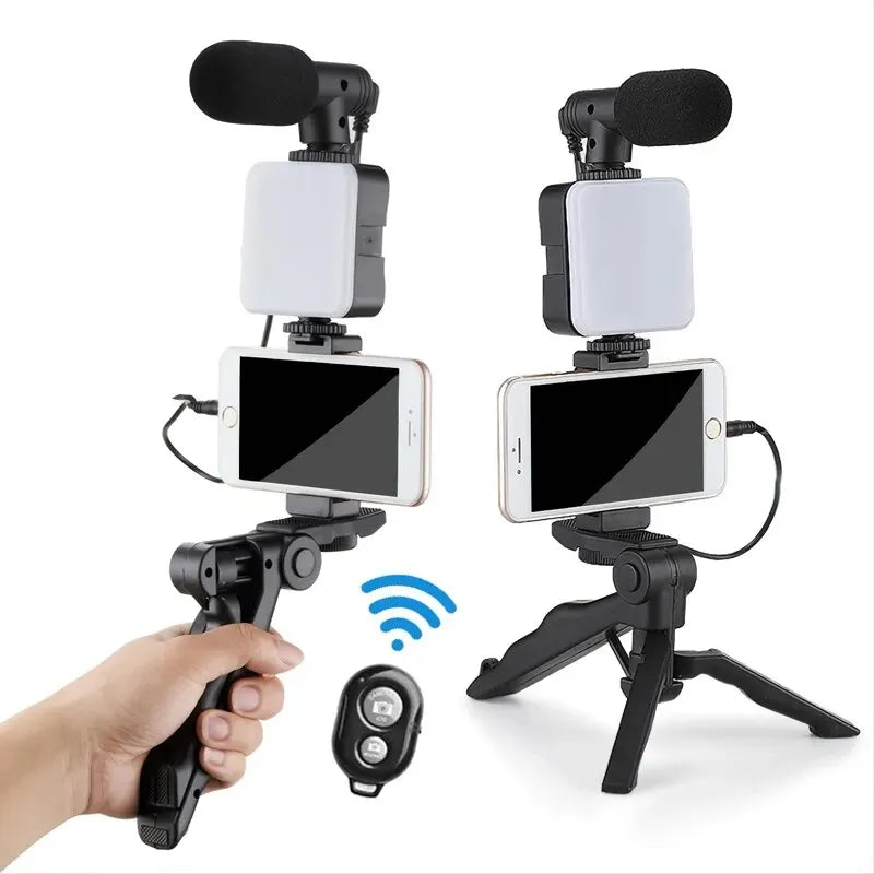 Smartphone Vlogging Kit With Tripod