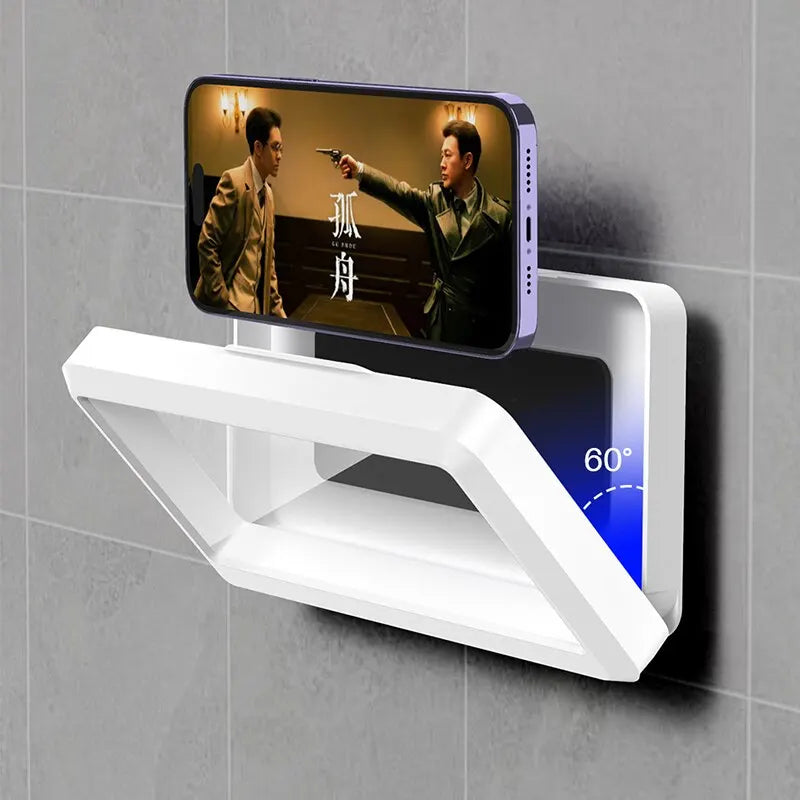 Bathroom Wall Mounted Waterproof Phone Holder