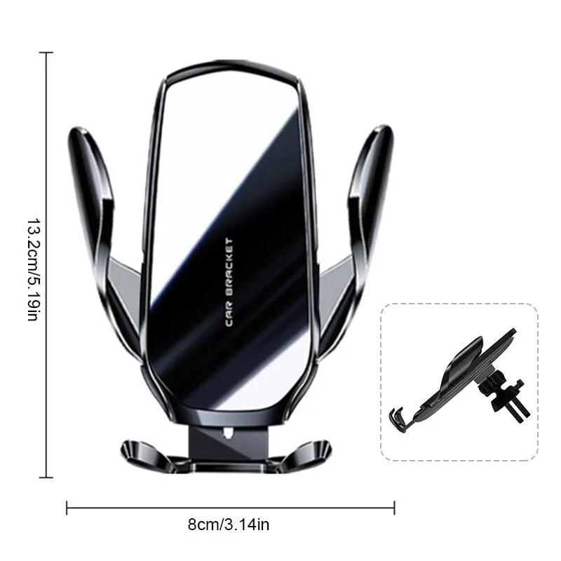 Mirrored Car Mobile Phone Holder