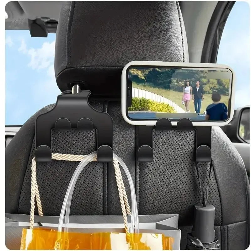 Headrest Hook Storage Mobile Phone Holder