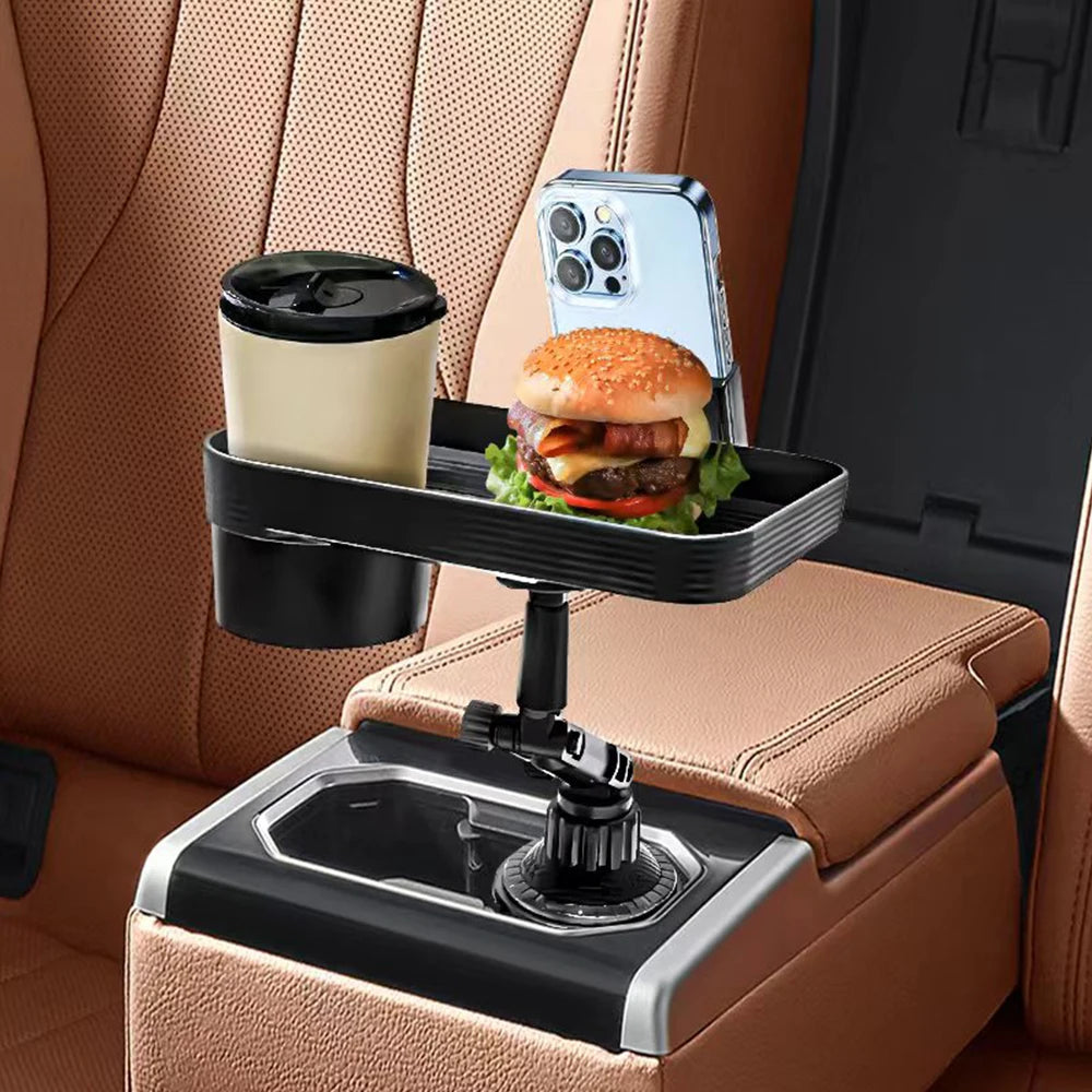 Car Cup Phone Holder Stand with Tray