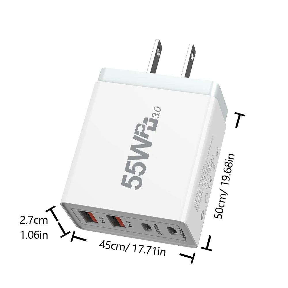 Quick Charging USB Plug