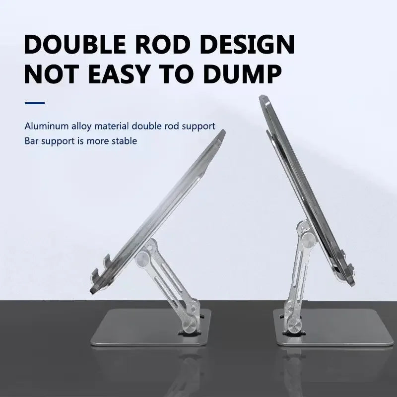 Foldable Alloy Tablet Holder 4-12 inch