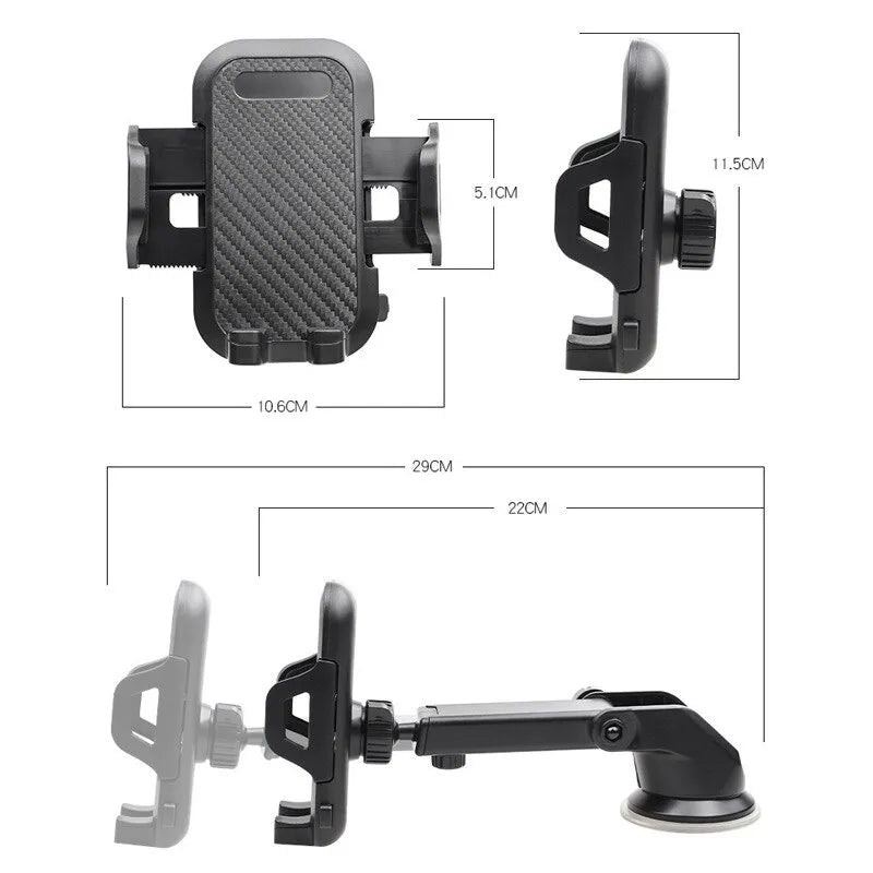 Universal Dashboard Mounted Phone Holder