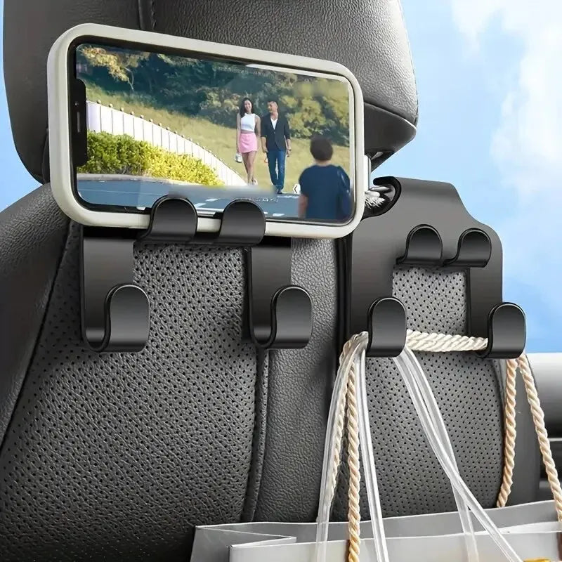 Headrest Hook Storage Mobile Phone Holder