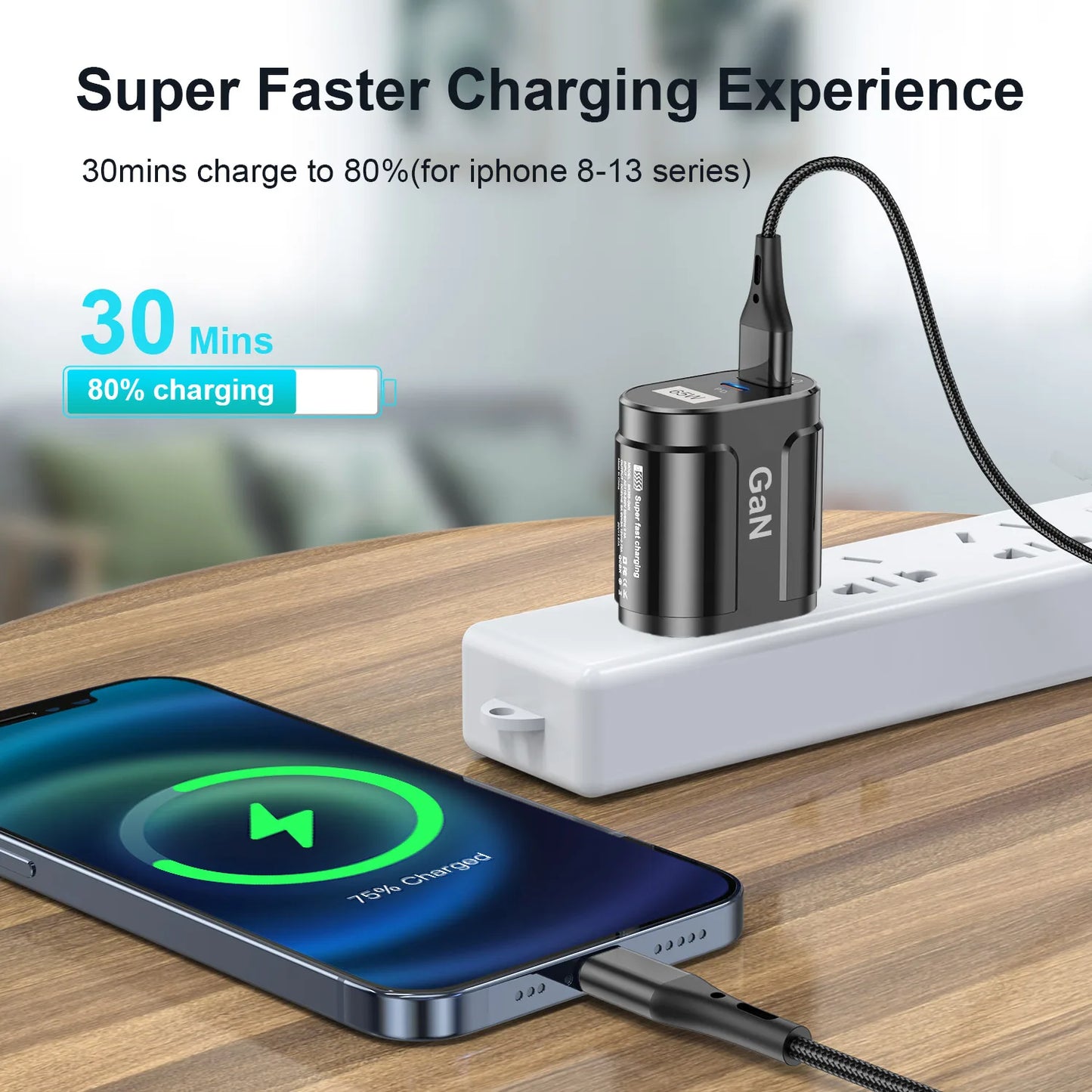 USB Quick Charging Travel Plug