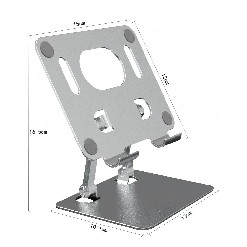 Foldable Alloy Tablet Holder 4-12 inch