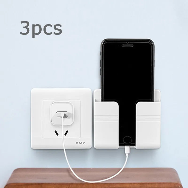 3pcs Wall Mounted Phone Holder