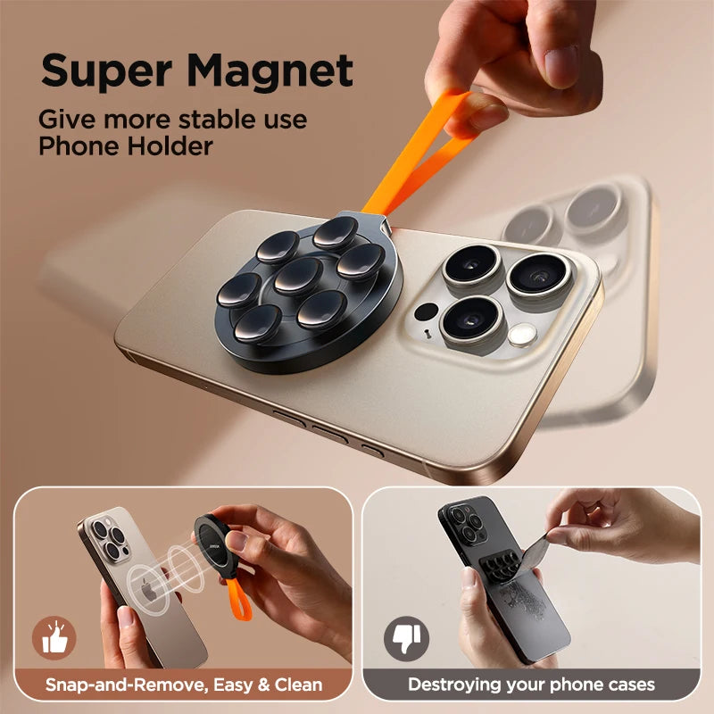 Magnetic Suction Cup Phone Mount