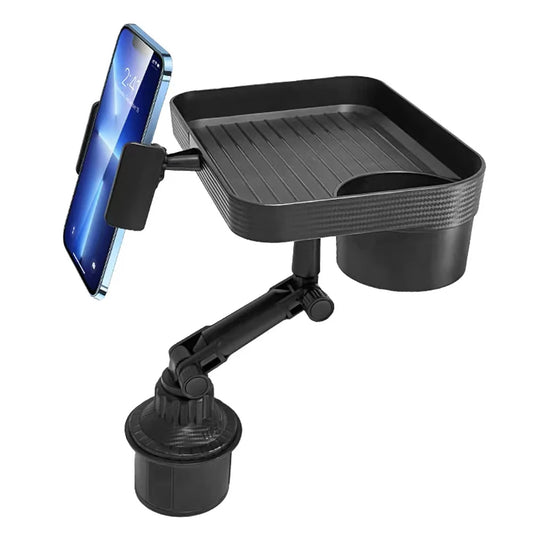 Car Cup Phone Holder Stand with Tray