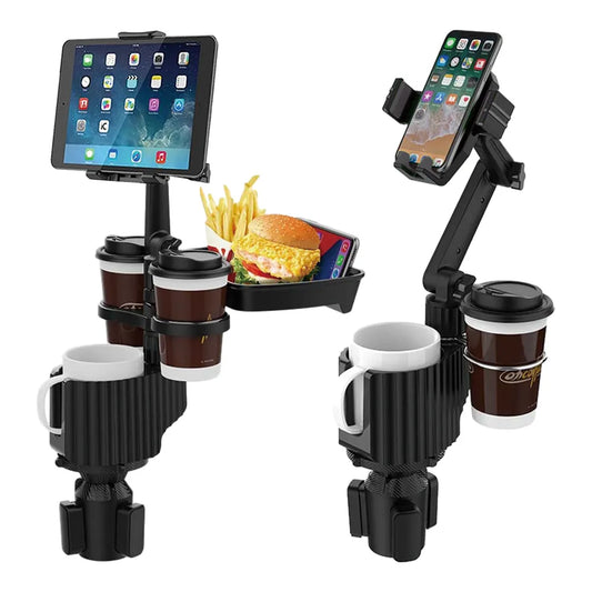 5 in 1 Car Phone/Tablet Stand & Cup Holder