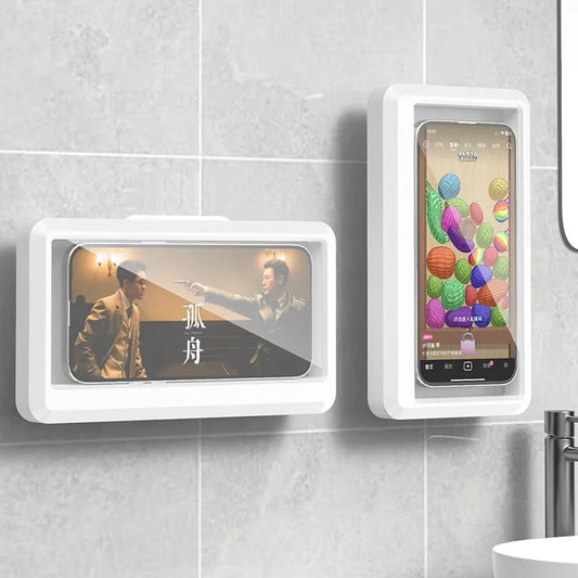 Bathroom Wall Mounted Waterproof Phone Holder