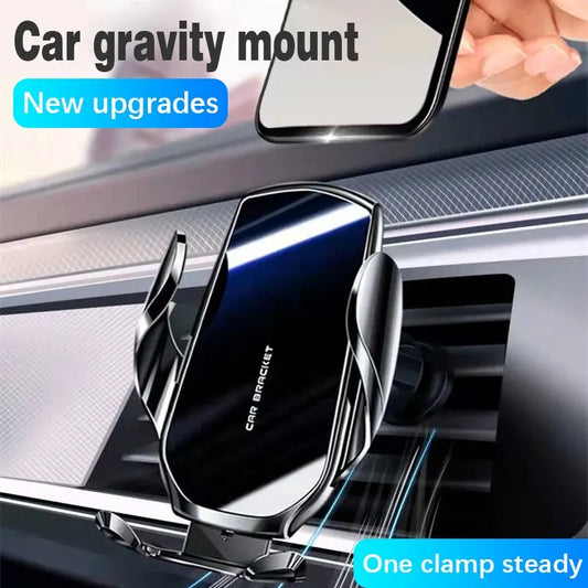 Mirrored Car Mobile Phone Holder