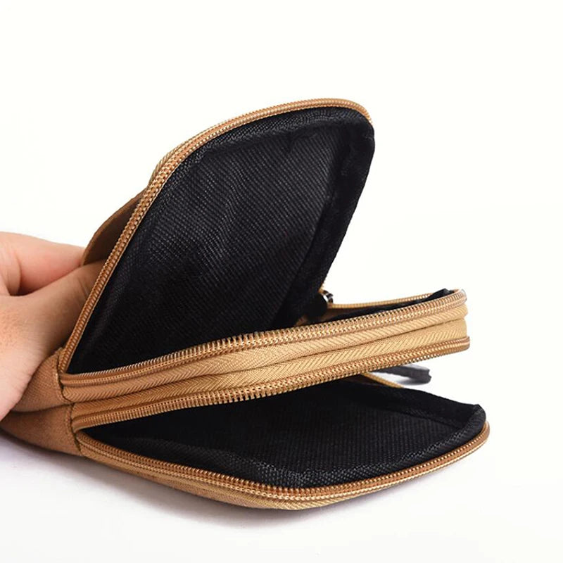 Casual Male Zipper Waist Bag