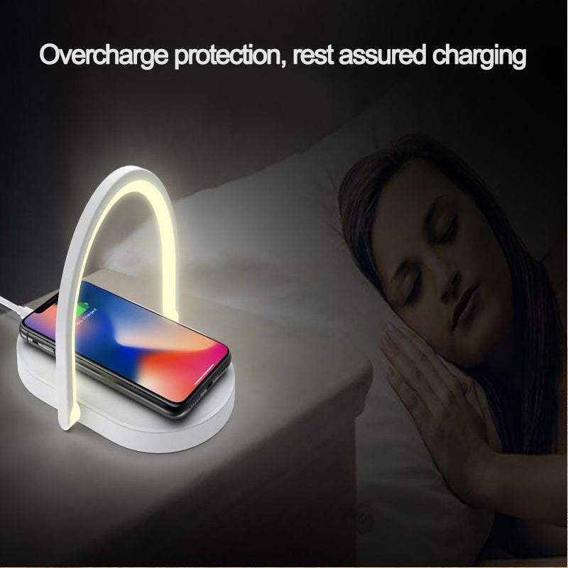 3 In 1 Foldable Wireless Charger Table Lamp